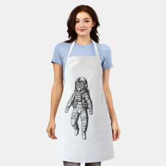 Tablier Cosmic Cat Astronaut Tee