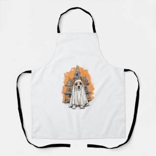 Tablier Costume de chien fantôme effrayant