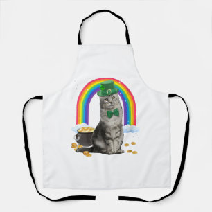 Tablier Costume de lutin de la Saint-Patrick pour chat Sha