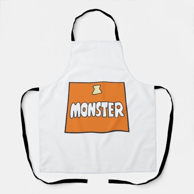 Tablier Costume Pikamee, Monstre  (Recto)
