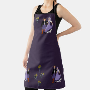 Tablier Costumes des vignerons de Bourgogne, France