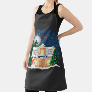 Tablier Cosy Cabine Hot Cocoa & Favoris Christmas Movies