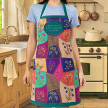 Cottagecore Floral Brodé Patchwork Broderie