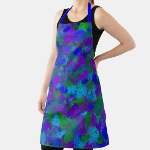 Tablier Couleur du peacock