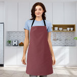 Tablier Couleur solide Cordovan<br><div class="desc">Couleur solide Cordovan</div>