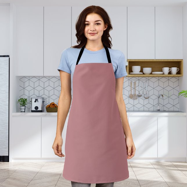Tablier Couleur solide Rose poussiéreux (Créateur téléchargé)