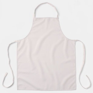Tablier Couleur unie Champagne Rose Pastel