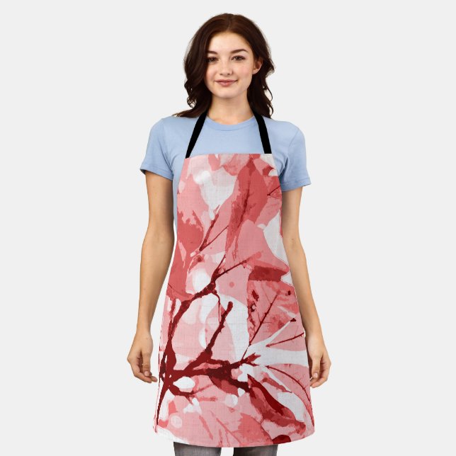 Tablier Couleurs d'automne, feuille 3 (Porté)