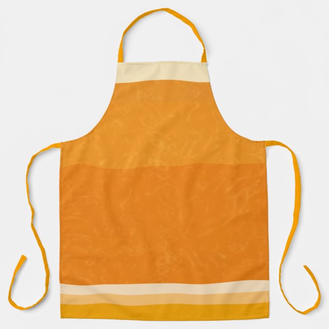 Tablier Couleurs de tranche de fruit orange Citrus juteux (Recto)