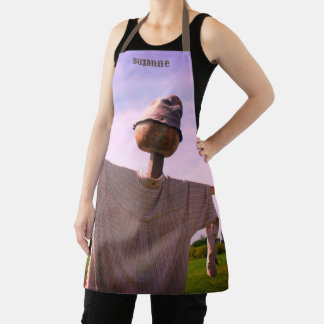 Tablier Country Garden Scarecrow Nature Personnalisée