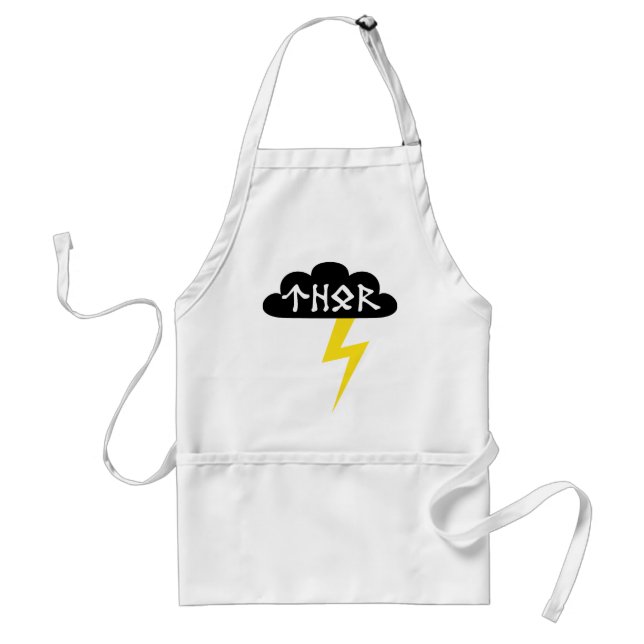 Tablier Coup de foudre de Thor (Devant)
