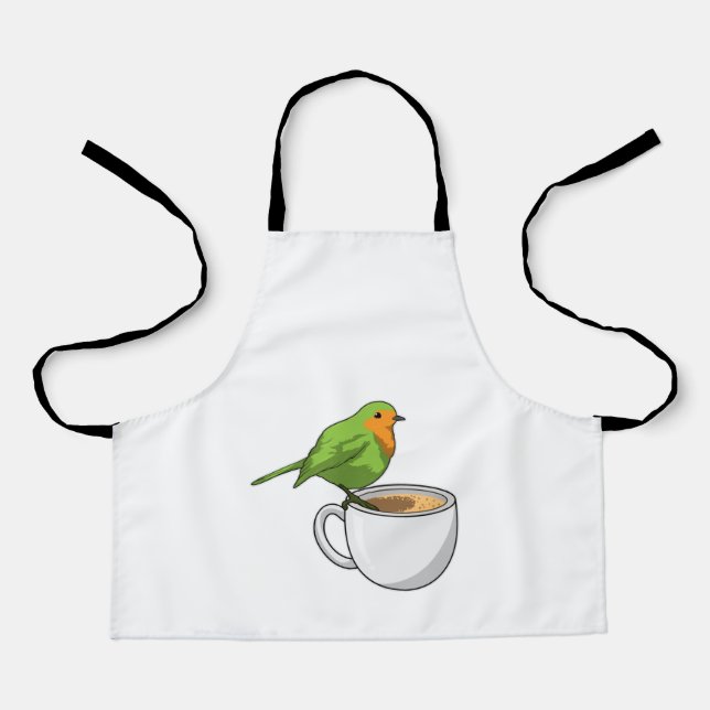 Tablier Coupe Bird Coffee (Recto)