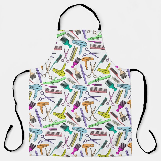 Tablier Coupe des cheveux de salon (Recto)