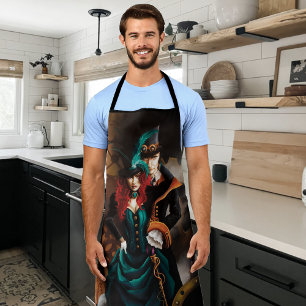 Tablier Couple victorien Steampunk