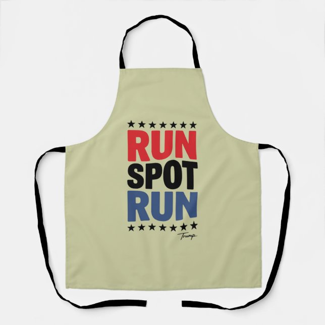 Tablier Courir Spot Courir Trump 2024 (Recto)