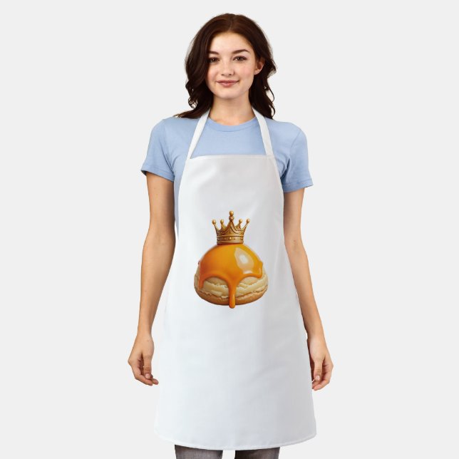 Tablier Couronne de Pâtisserie Royale (Porté)
