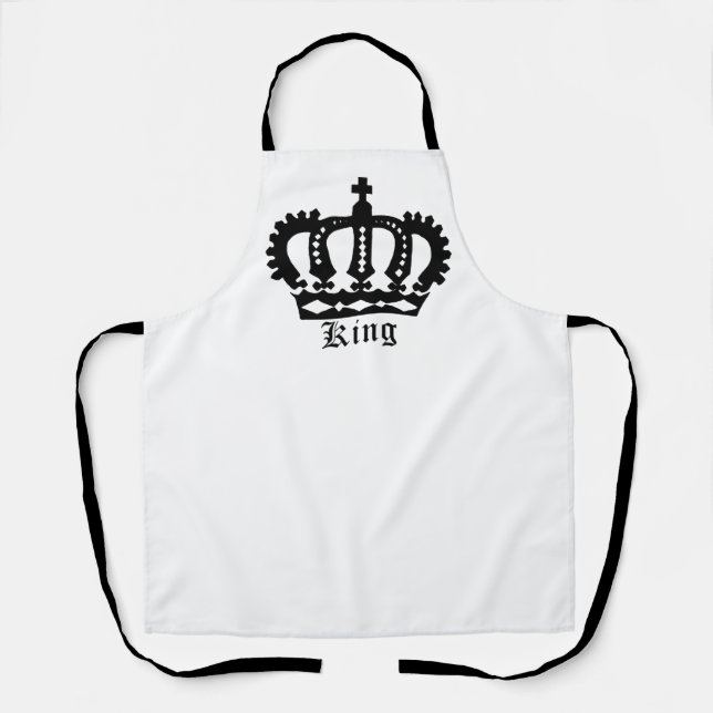 Tablier Couronne noire (Recto)