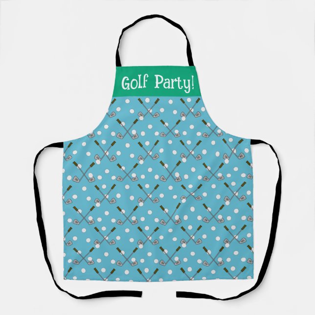 Tablier Couture et taille : Parcours de golf sur mesure (Recto)