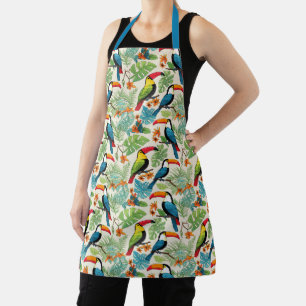 Tablier Couvert de Toucan Tropical