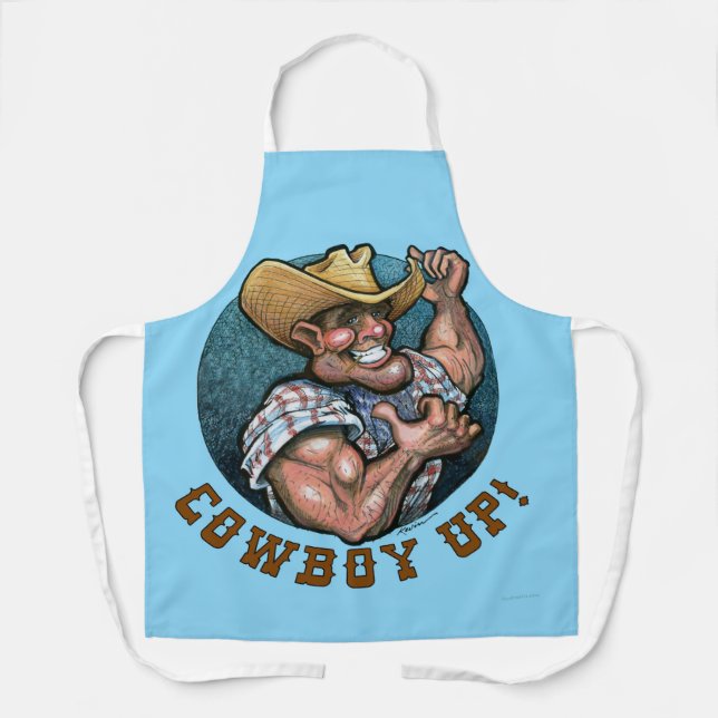 Tablier Cowboy up (Recto)