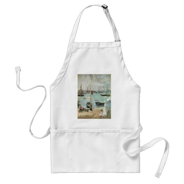 Tablier Cowes Ouest, île de Wight par Berthe Morisot (Devant)
