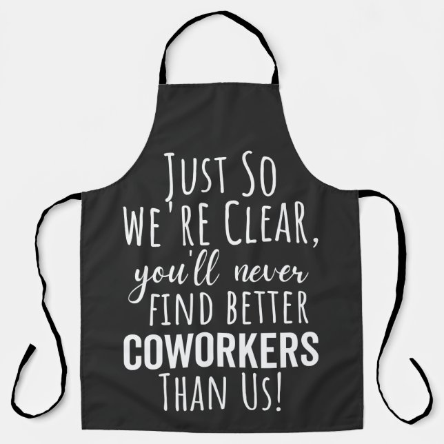 Tablier Coworker | Moving | Leaving (Recto)