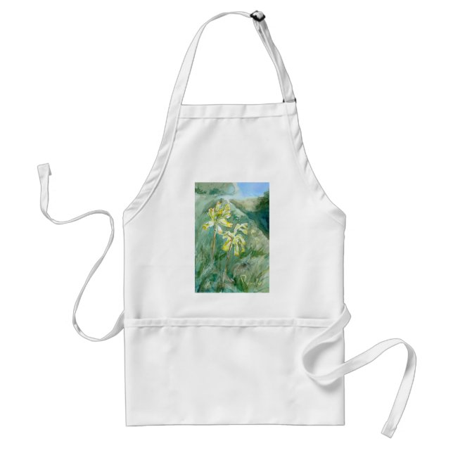 Tablier Cowslips Primula veris floral Apron (Devant)