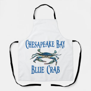 Tablier Crabe bleu de la baie Chesapeake