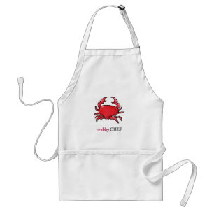 Tablier Crabe rouge Chef Apron
