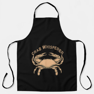 Tablier Crabe Whisperer Chasse au crabe Vintage