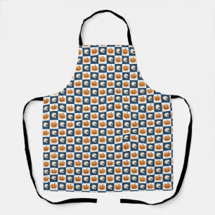 Tablier Crânes et Citrouilles