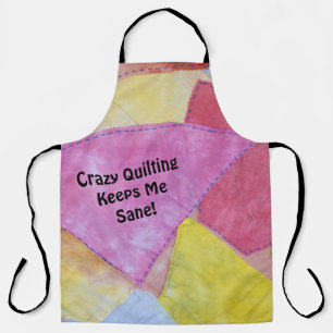 Tablier Crazy Quilting