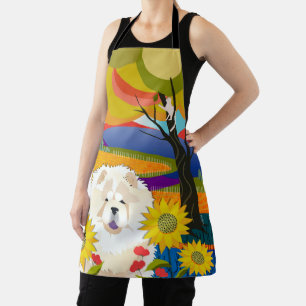 Tablier CREAM OF THE CROP -Chow- toilettage/chef/tablier a