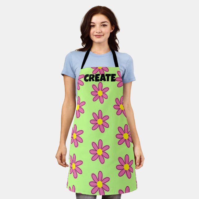 Tablier CREATE Fun Flowers Apron (Porté)