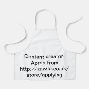Tablier Créateur de contenu