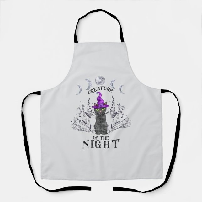 Tablier Créature de la nuit (Recto)