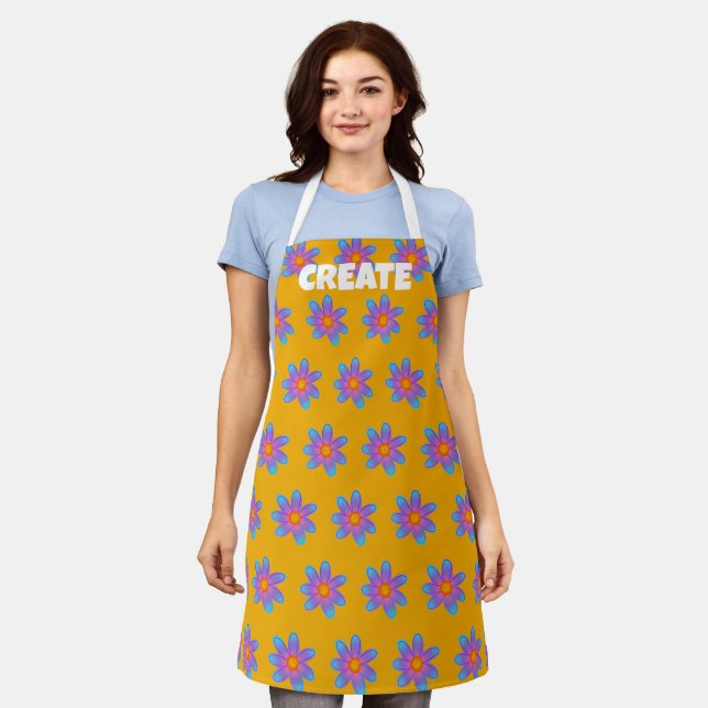 Tablier CRÉER FUN Floral Apron (Porté)