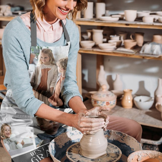 Tablier Créez votre propre grand-mère meilleur cuisiner ch (Créateur téléchargé)