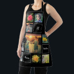 Tablier Créez votre propre jardin photo collage<br><div class="desc">Créez votre propre famille et des fleurs photo collage,  tablier noir Vous pouvez le personnaliser et ajouter vos plus belles photos,  monogramme et texte. Beau jardin & tablier fleuriste,  meilleur tablier pour chaque amoureux du jardinage.</div>