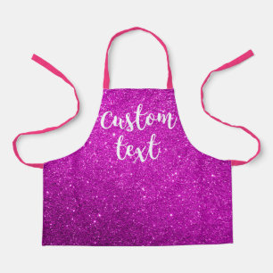 Tablier Créez votre propre Parties scintillant rose Enfant