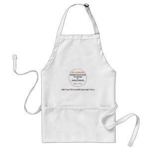 Tablier Créez Votre Propre Promotion de Marque Simple
