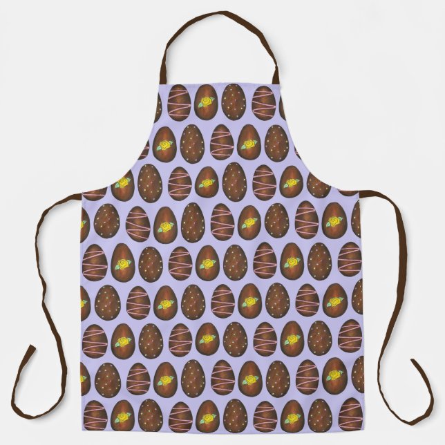 Tablier Crème au chocolat Pâques Panier Oeuf Candy (Recto)