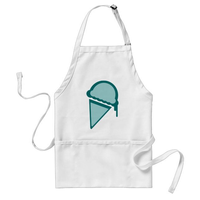 Tablier crème glacée rétro dripz (Devant)