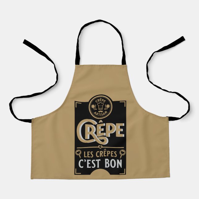 Tablier Crepes françaises (Recto)