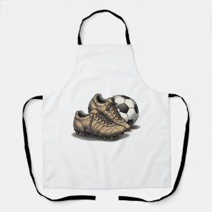 Tablier Crépuscule Crampons De Football Et Conception De T