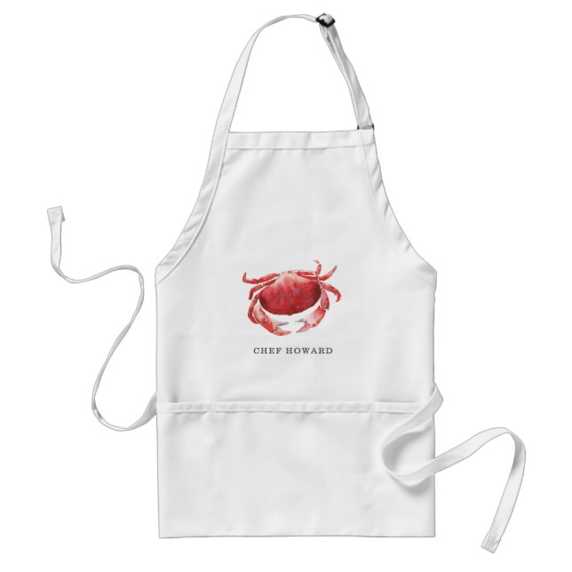 Tablier Crimson Crab | Chef (Devant)