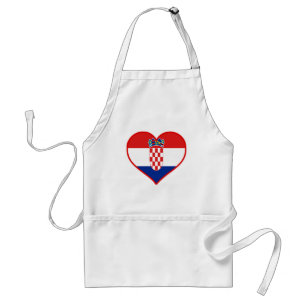 Tablier Croatie amour