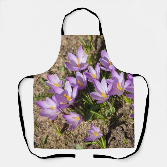 Tablier Crocus de printemps mignons (Recto)