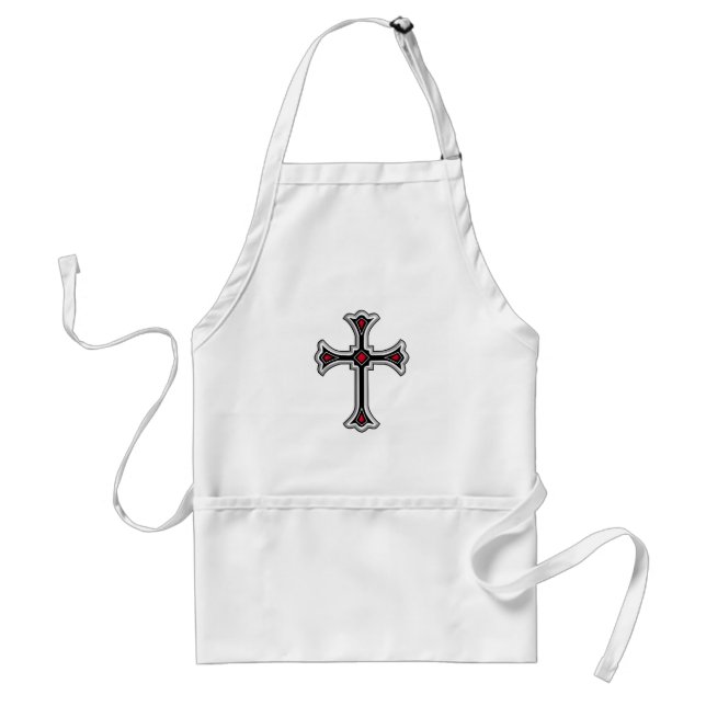 Tablier Croix chrétienne (Devant)