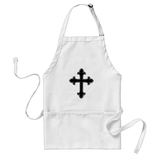 Tablier Croix chrétienne (Devant)